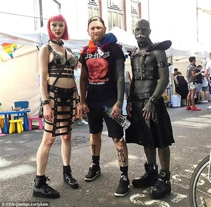 Adam Curlykale Tattooed His Whole Body, Then Removed His Genitals And Nipples