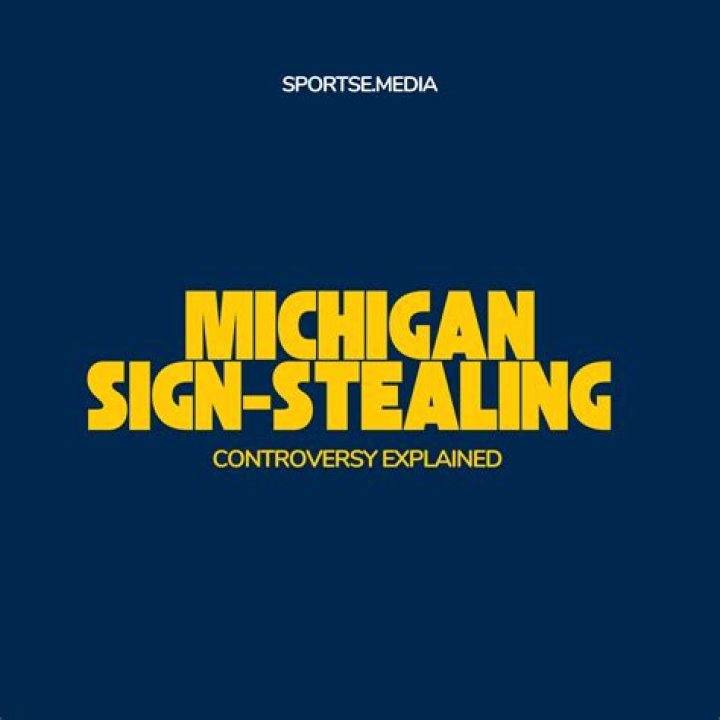 Big Ten Schools Call For Action On Michigan Sign-Stealing