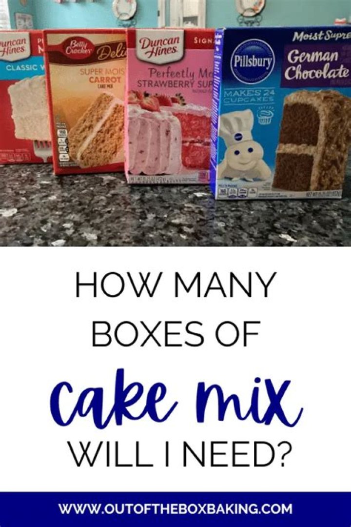 How many boxes of cake mix do I need for a half sheet cake?
