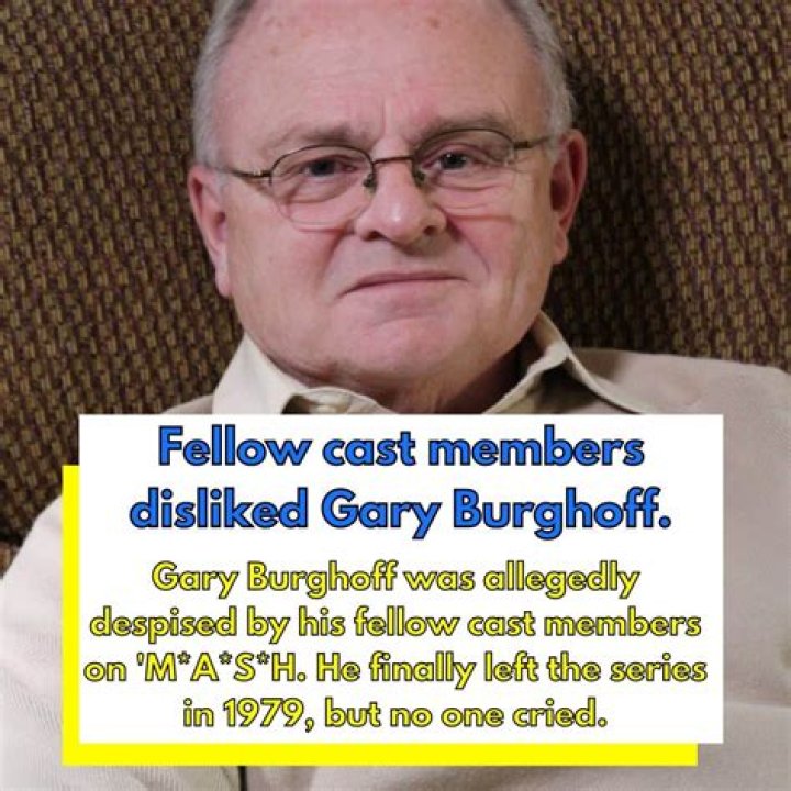 How tall is Gary Burghoff
