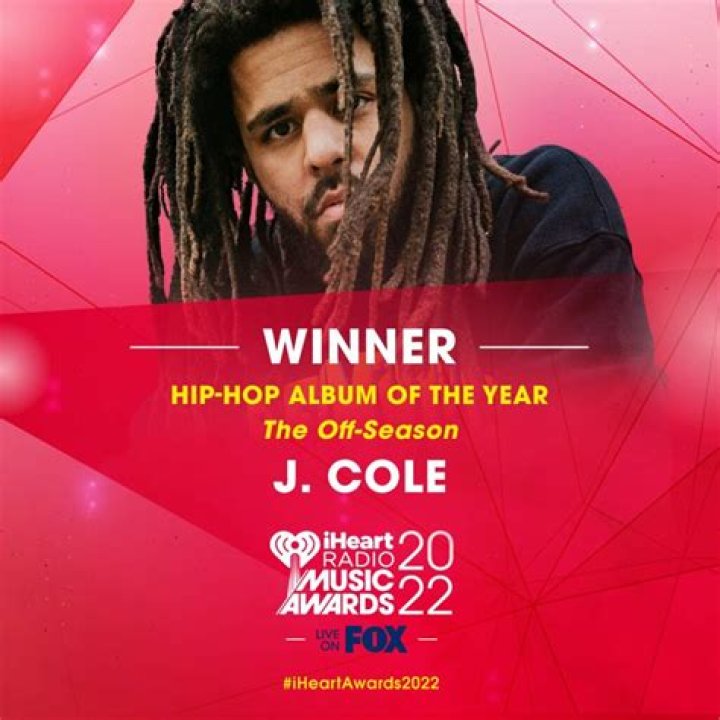 J. Cole's "The Off-Season" Wins Hip Hop Album Of The Year At iHeartRadio Awards