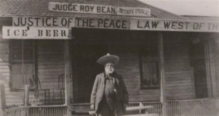Judge Roy Bean, The Wild West Saloon-Keeper And Justice Of The Peace