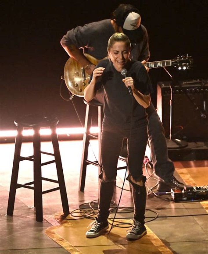 Lady Gaga Goes Makeup-Free During ‘Hold My Hand’ Performance at 2023 Oscars: Photos