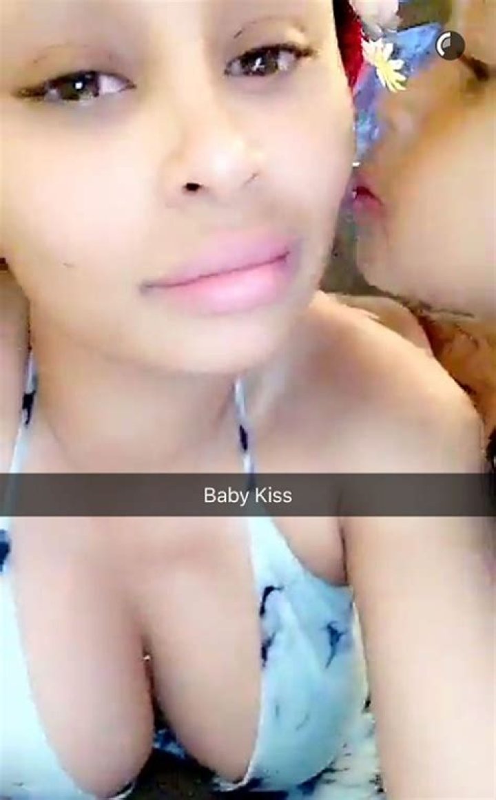 Pregnant Blac Chyna Flaunts Serious Cleavage and Piercing on Snapchat — See the Revealing Pic!