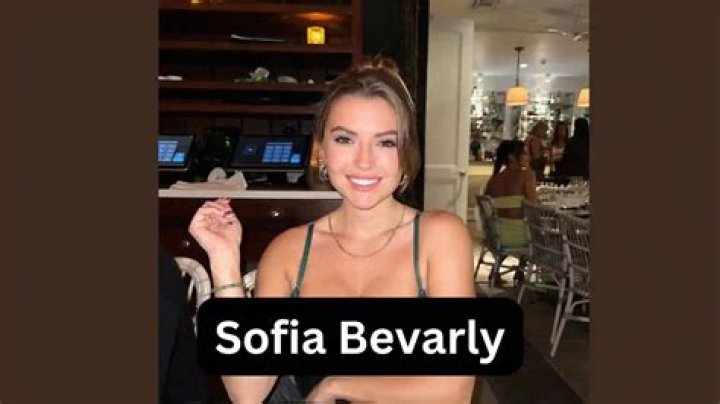 Sofia Bevarly Bio & Wiki: Net Worth, Age, Height & Weight