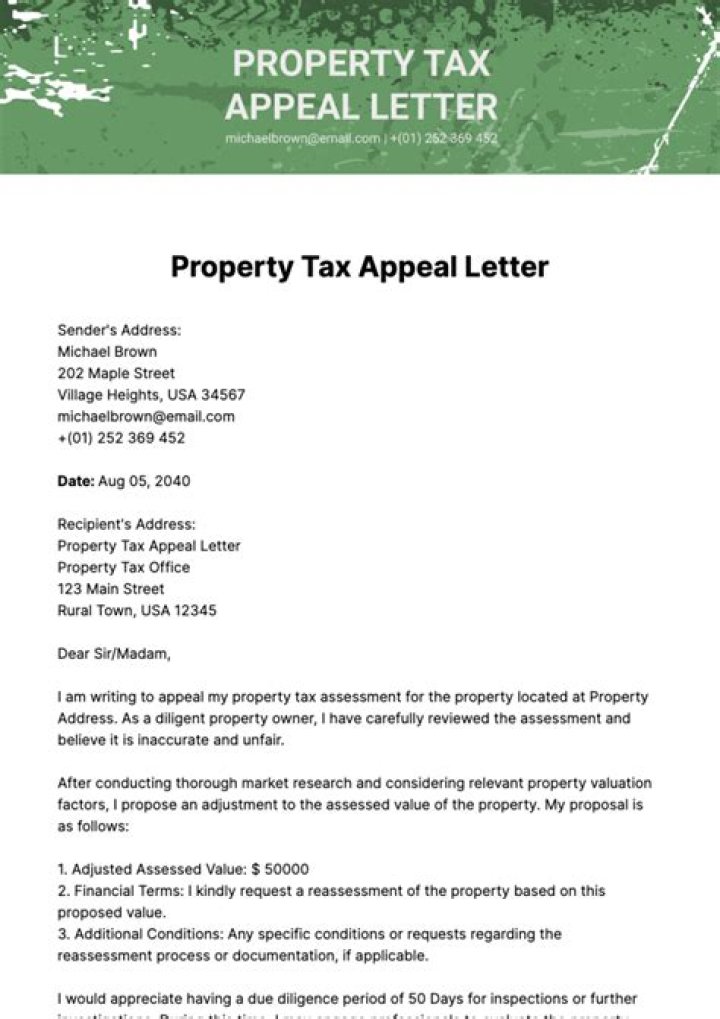 Tax Letter