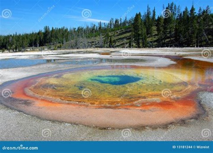 Yellowstone's Gorgeous Rainbow Hot Spring [Photos]